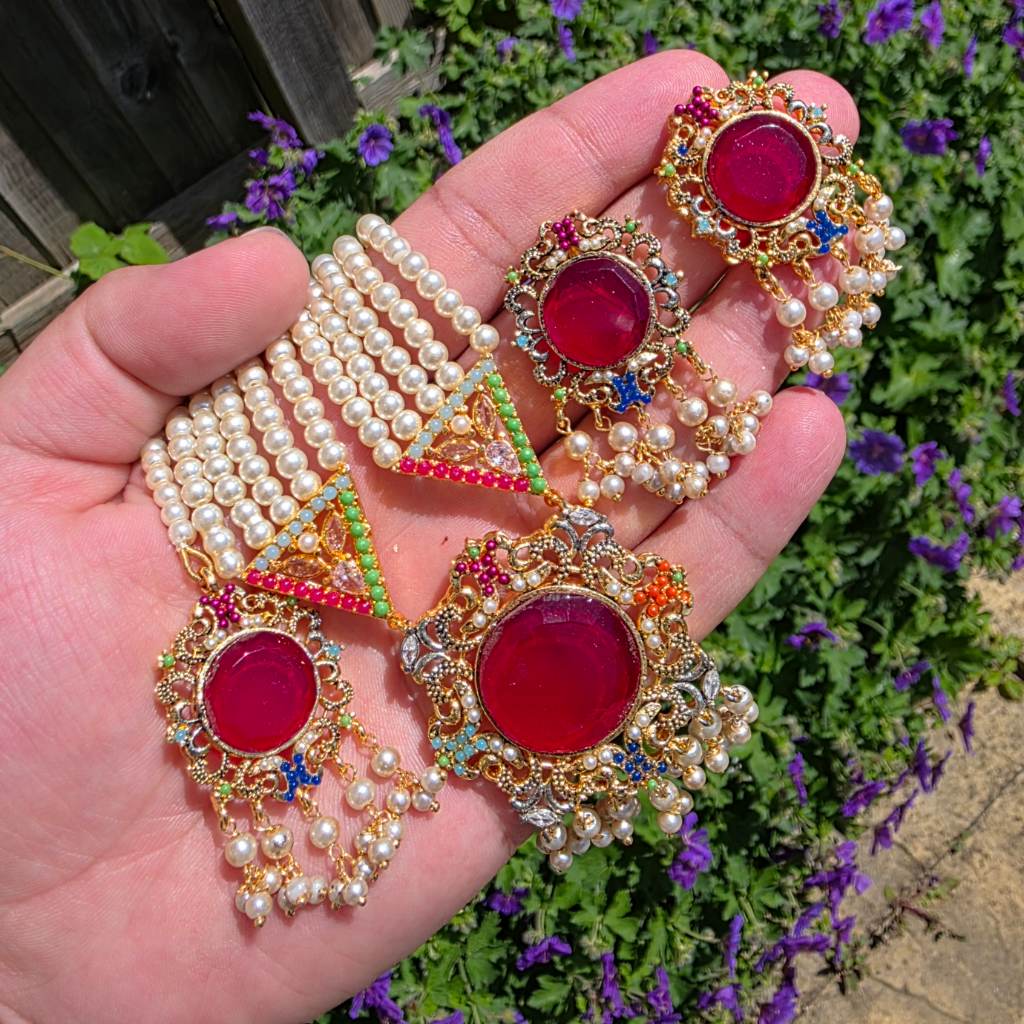 Nauratan maala set - Indian / Pakistani / Asian Jewellery