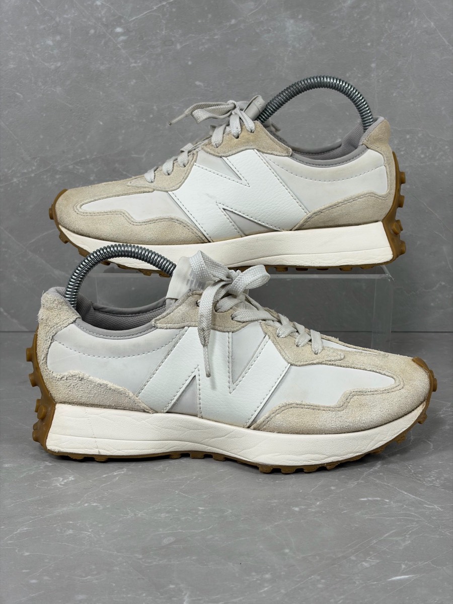 New Balance 327 trainers classic white and beige women’s uk size 6