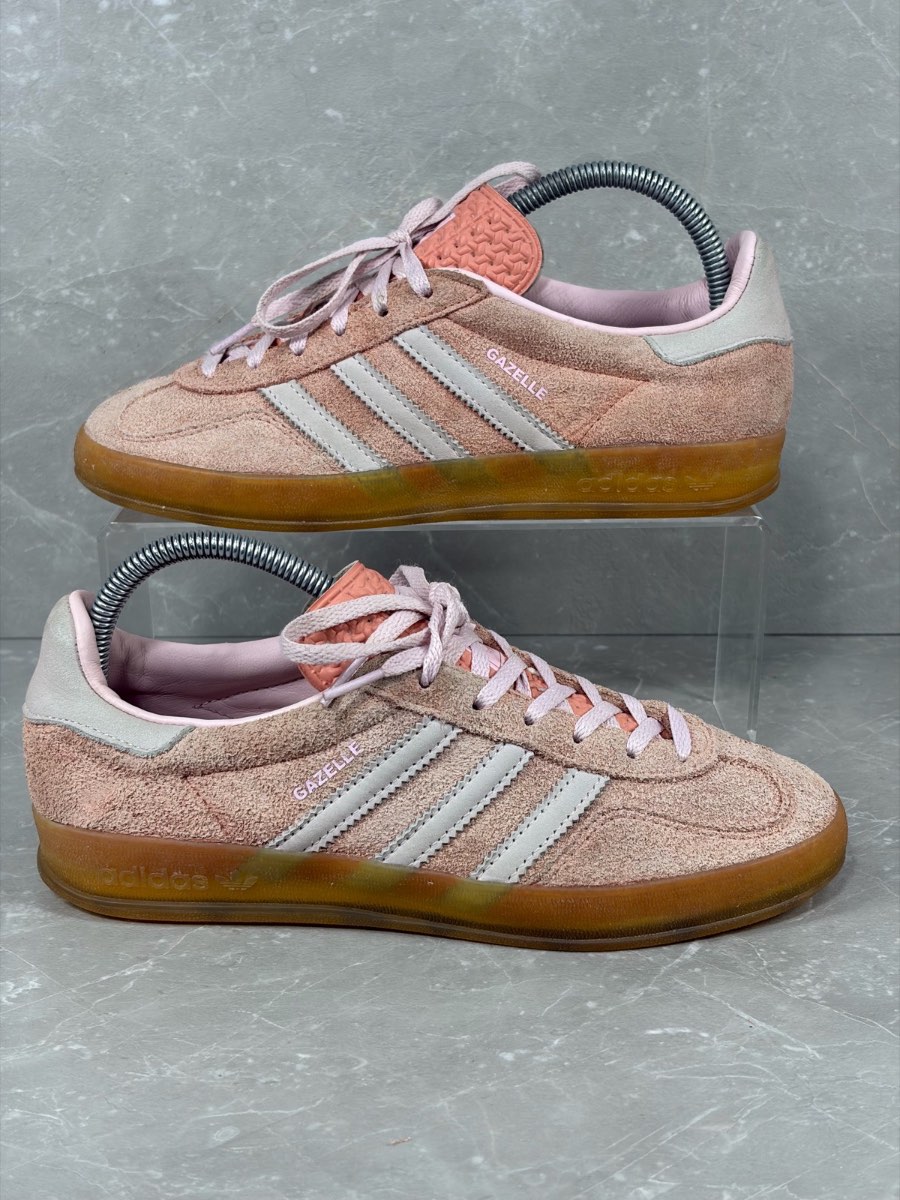 adidas Gazelle Indoor trainers “Wonder Clay" pink suede women’s uk size 5