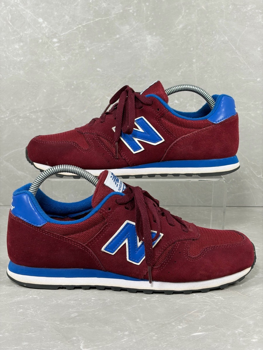 New Balance M373SRB sneakers Trainers burgundy and blue Men’s Uk Size 8