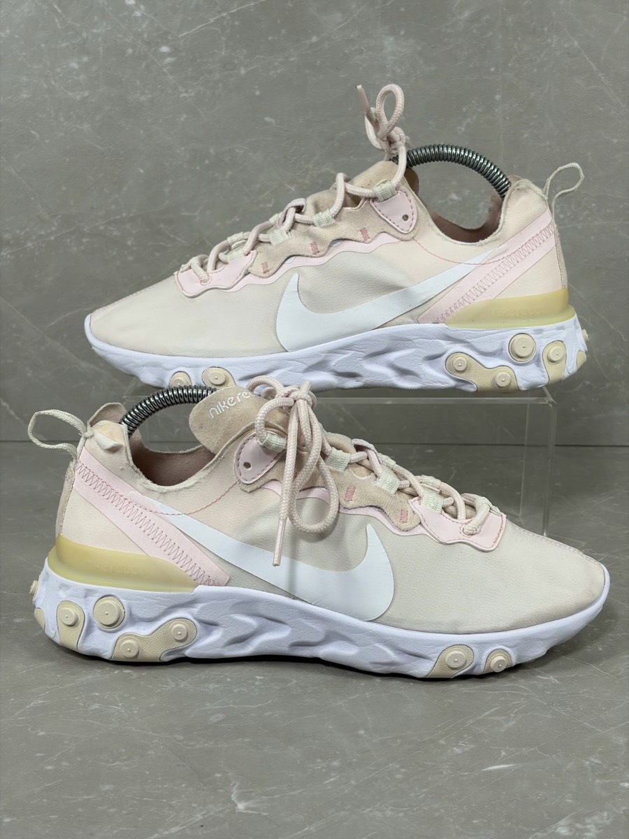 Nike React Element 55 trainers in a Pale Pink Women’s Uk 6.5 Trainers