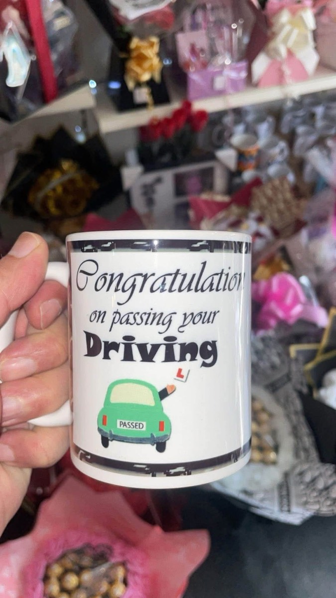 new drivers mug comes with box