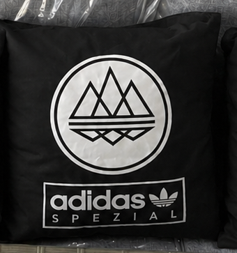 Black SPZL Inspired Decorative Cushion Cover 45x45cm Terrace Casual Home Decor Cushion