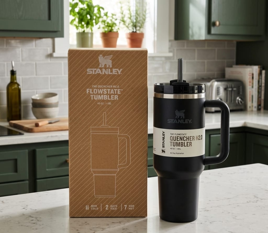 Stanley 40 oz tumbler new black