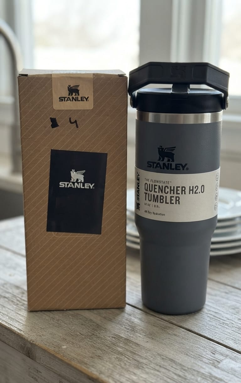Stanley ice flow 30oz tumbler charcoal color