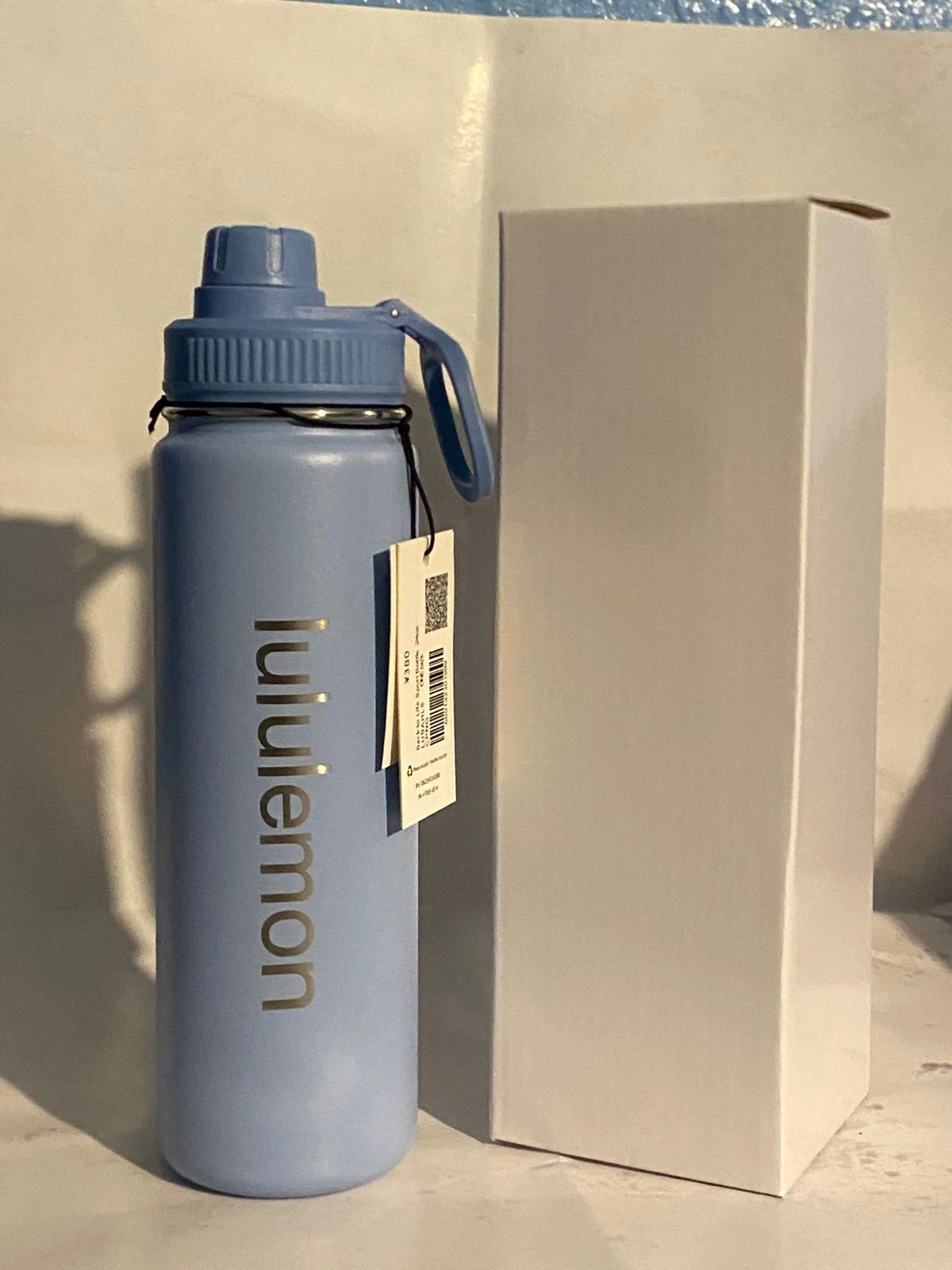 Lululemon Back To Life Sport Bottle 24oz blue