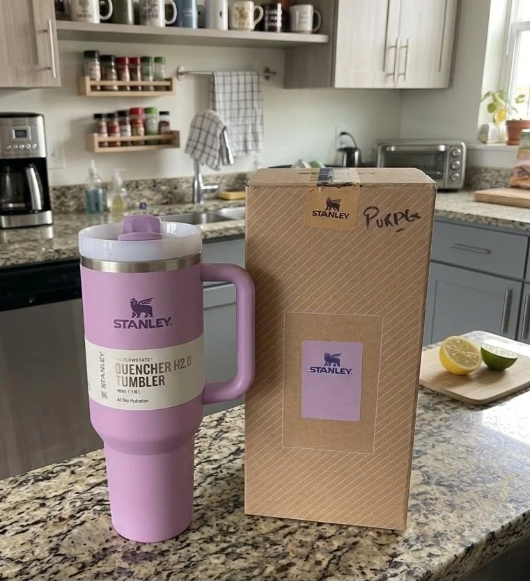 Stanley 40oz tumbler new purple