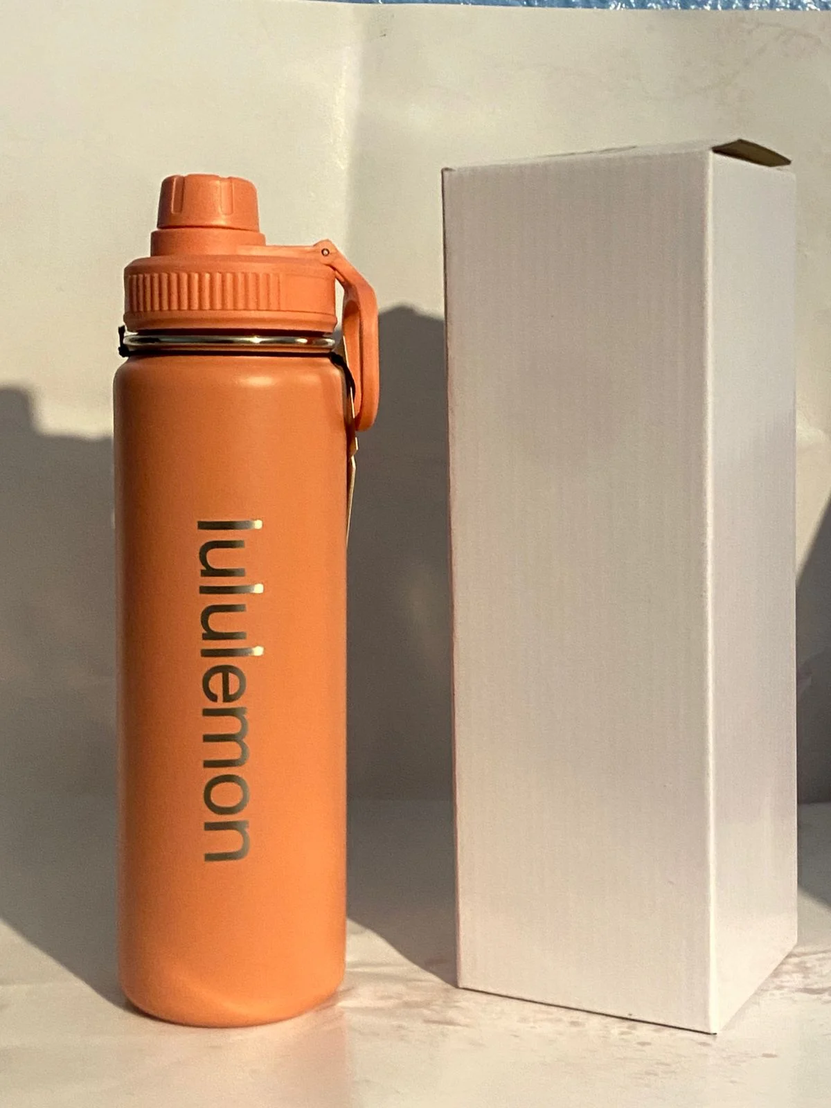 Lululemon Back To Life Sport Bottle 24oz Peach