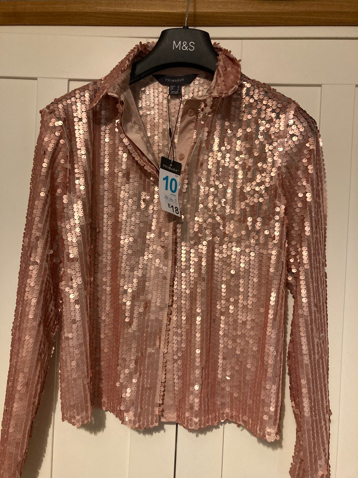 Sequin shirt womens
