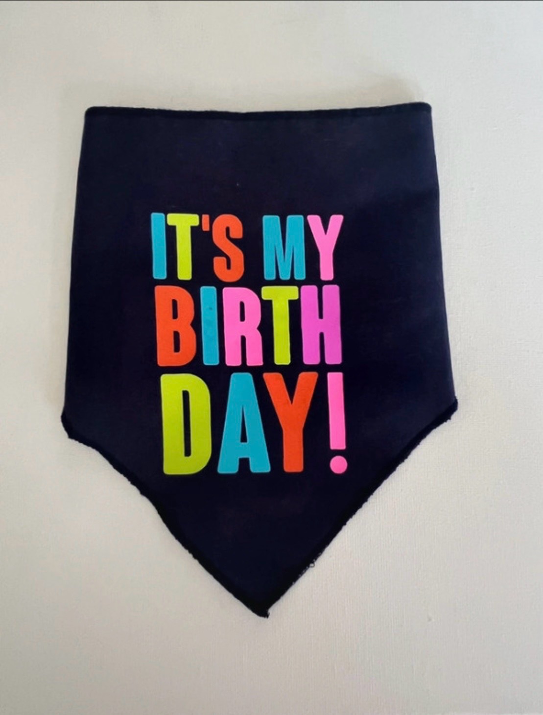Pets at Home Dog Birthday Bandana - size XS/S