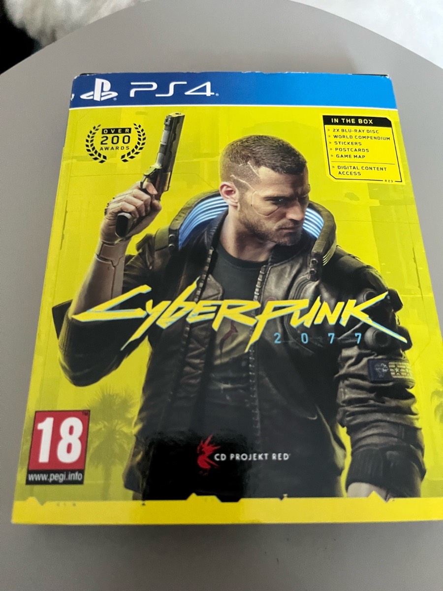 PS4- Cyberpunk 2077 day one edition (CIB)