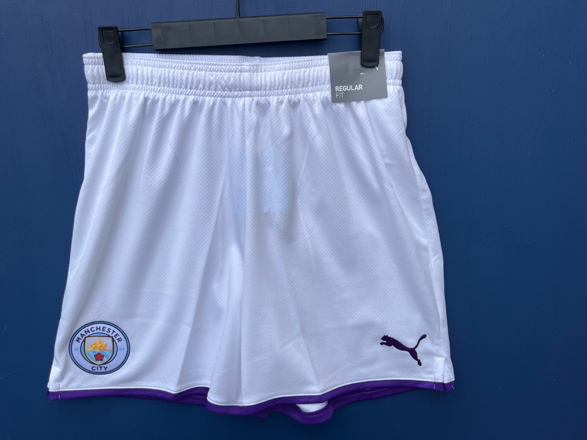 PUMA 2019-20 Manchester City Home Shorts 15-16 years