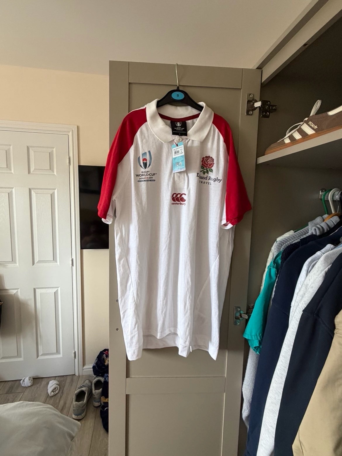 England Ruby polo shirt 2019 Japan