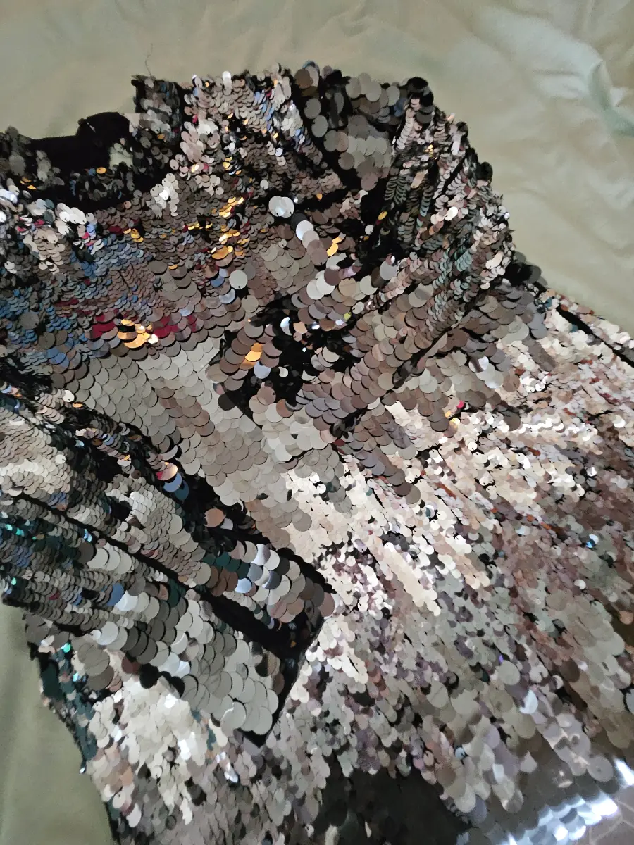 Beautiful disc sequin mini dress