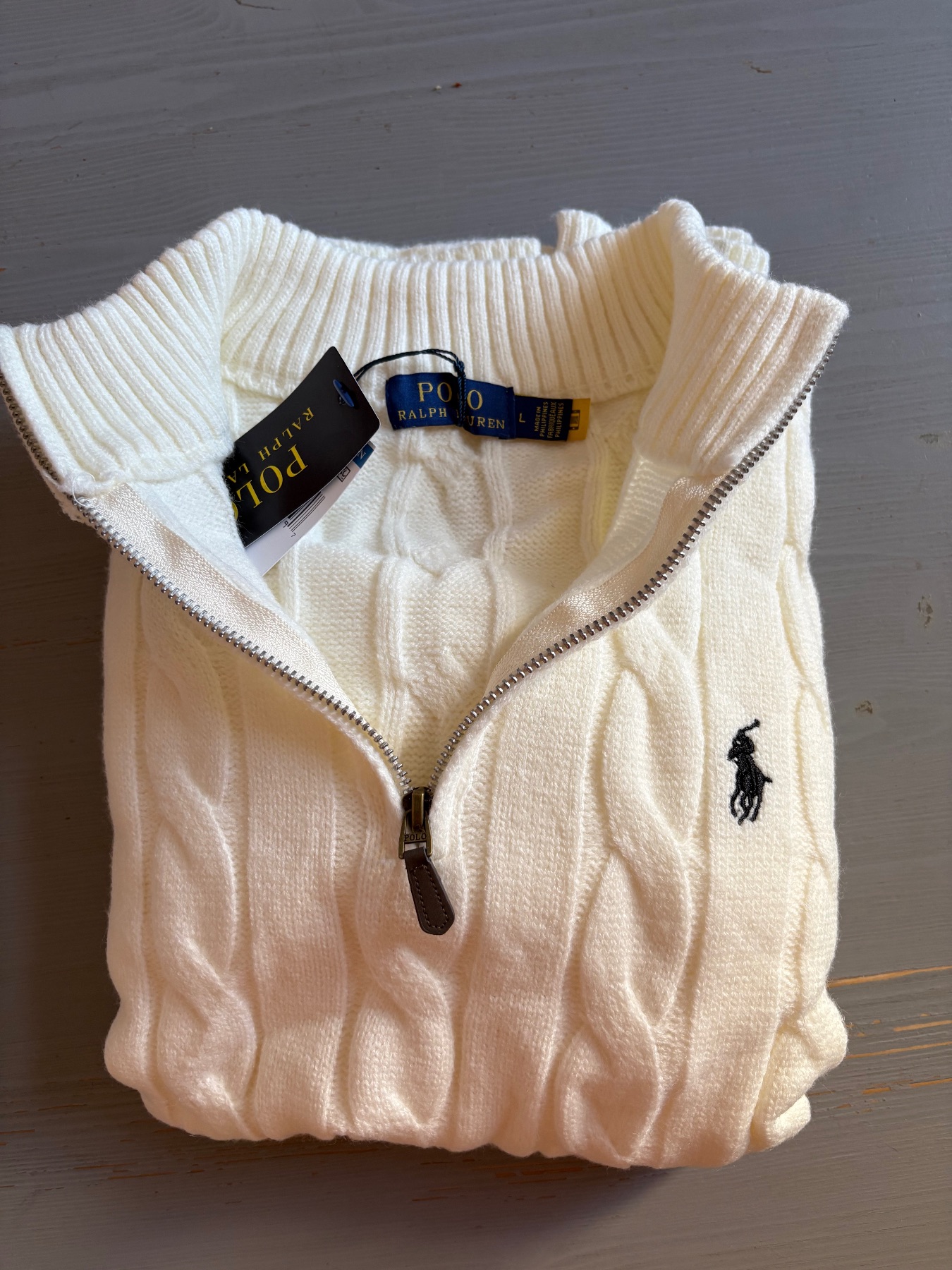 Polo Ralph Lauren Men’s Quarter Zip Size L