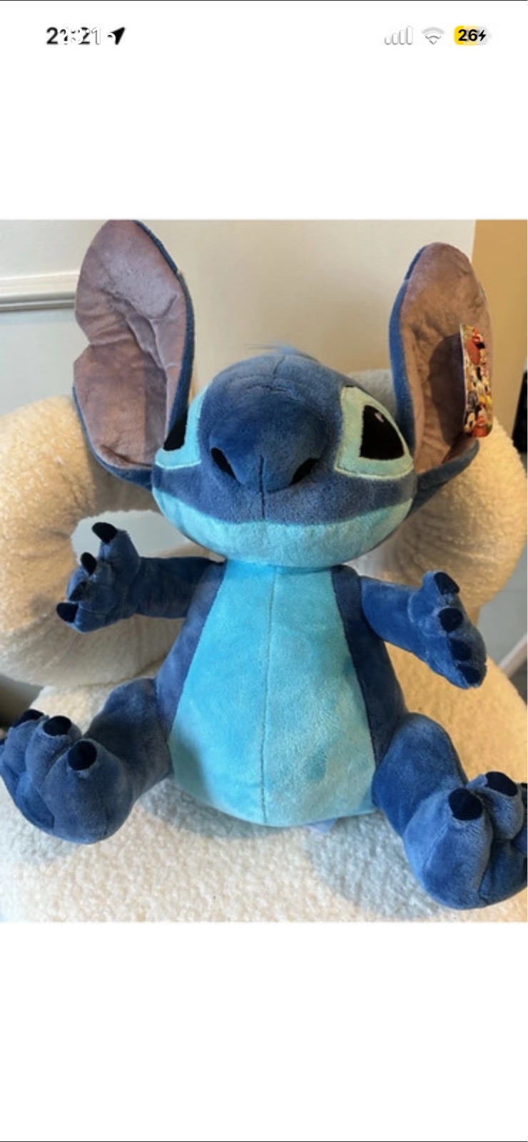 Disney Store Lilo & Stitch Stitch Plush
