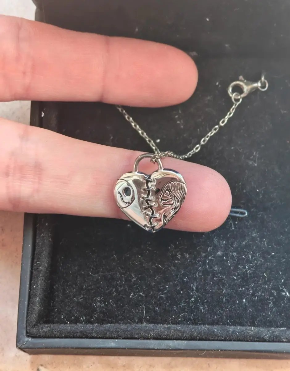 Jeulia Jack Skellington And Sally Necklace The Nightmare Before Christmas