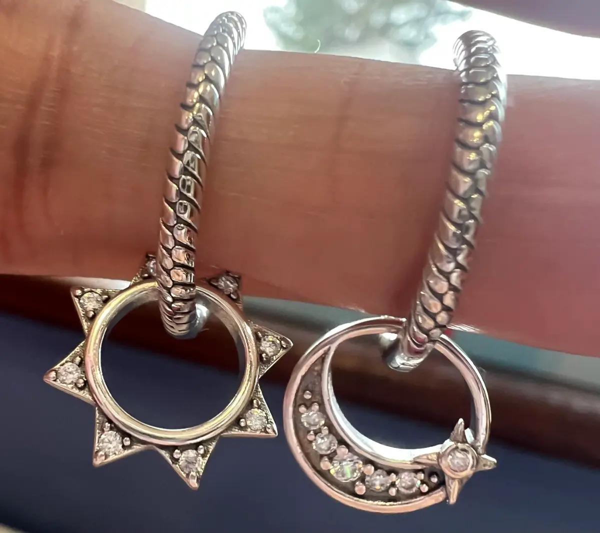 925sterlingsilver hoop earrings