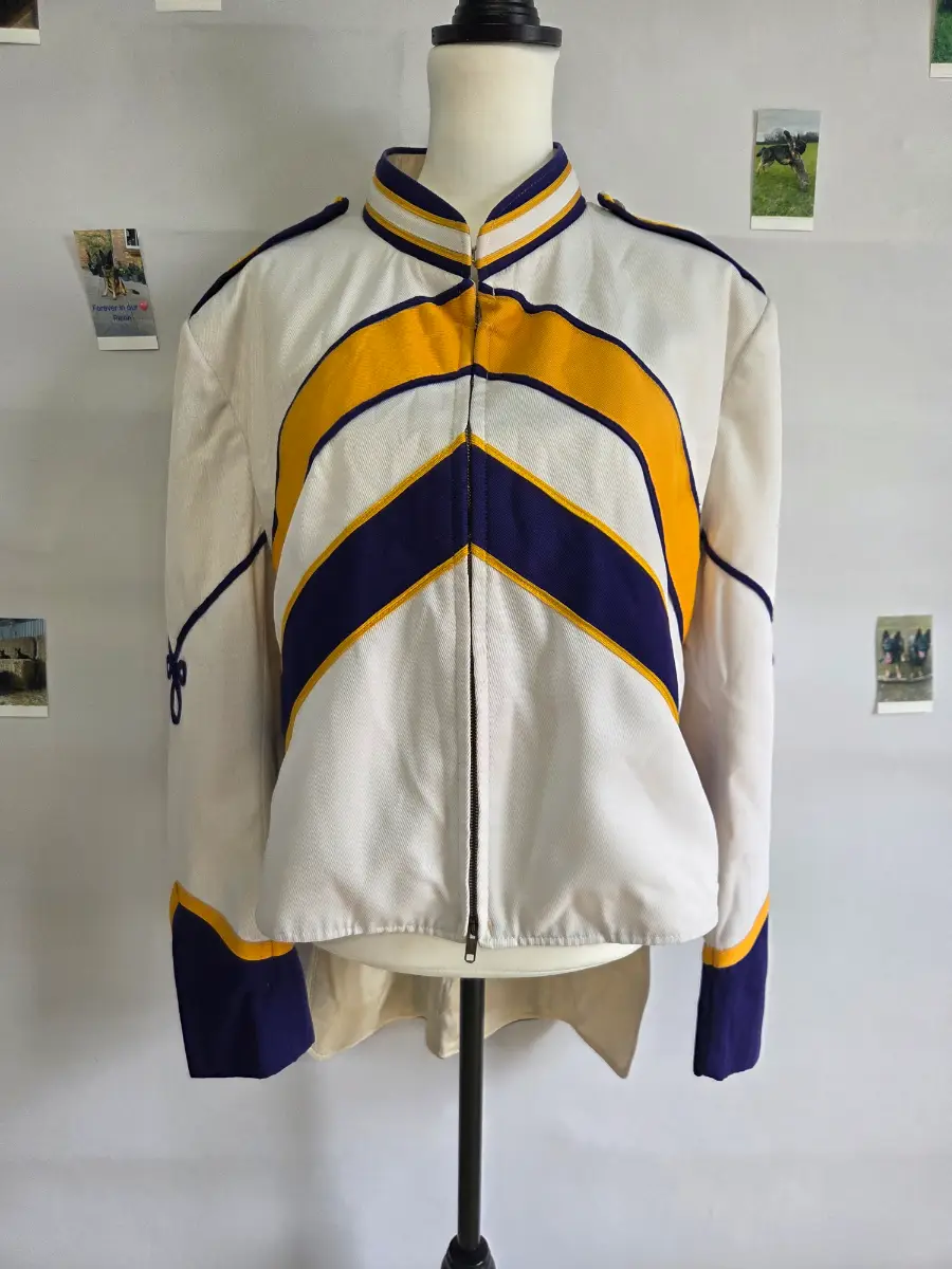 Vintage 80s Nicsinger Nevada Marching Band Tailcoat