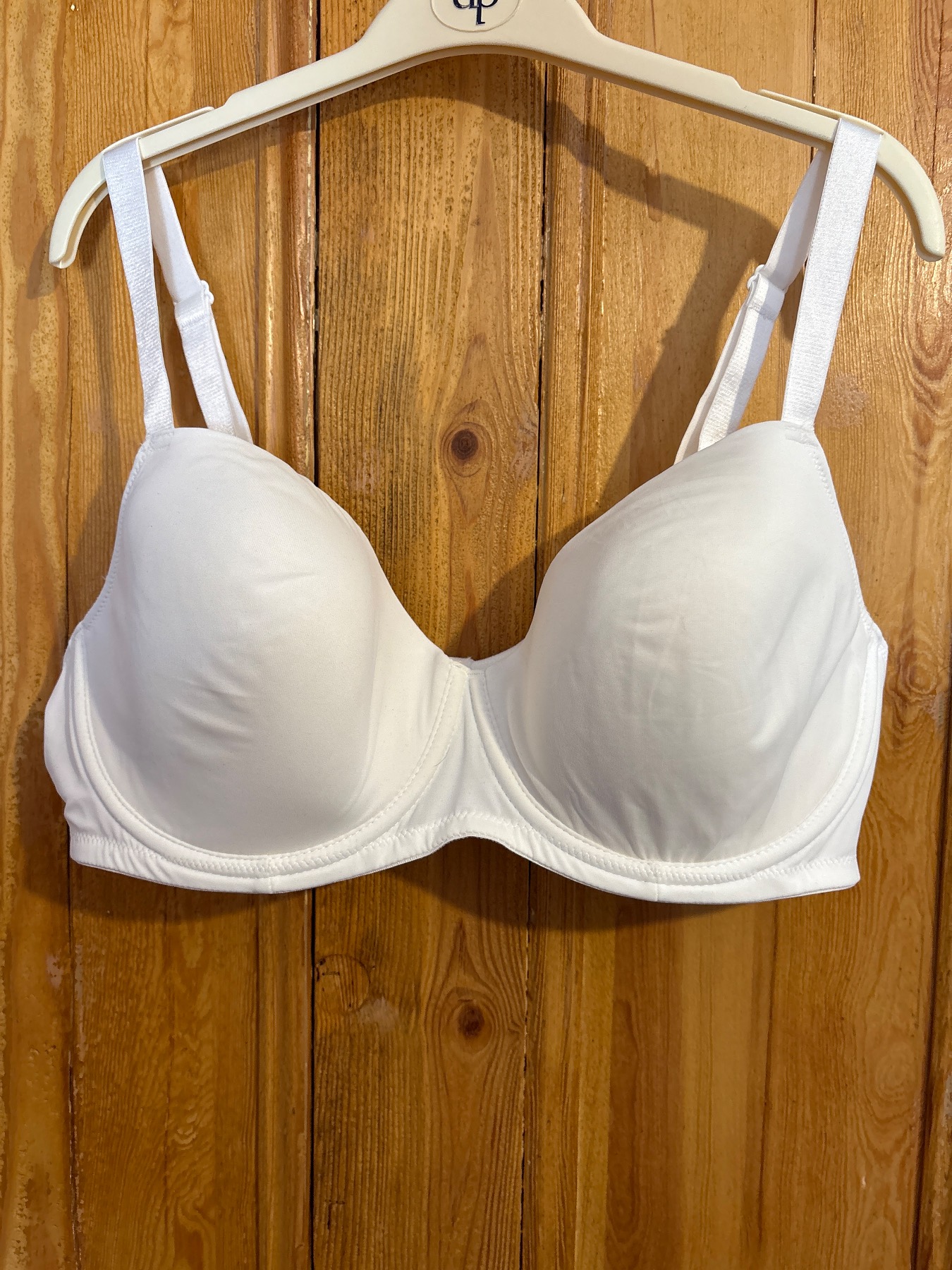 White T-Shirt Bra size 42DD