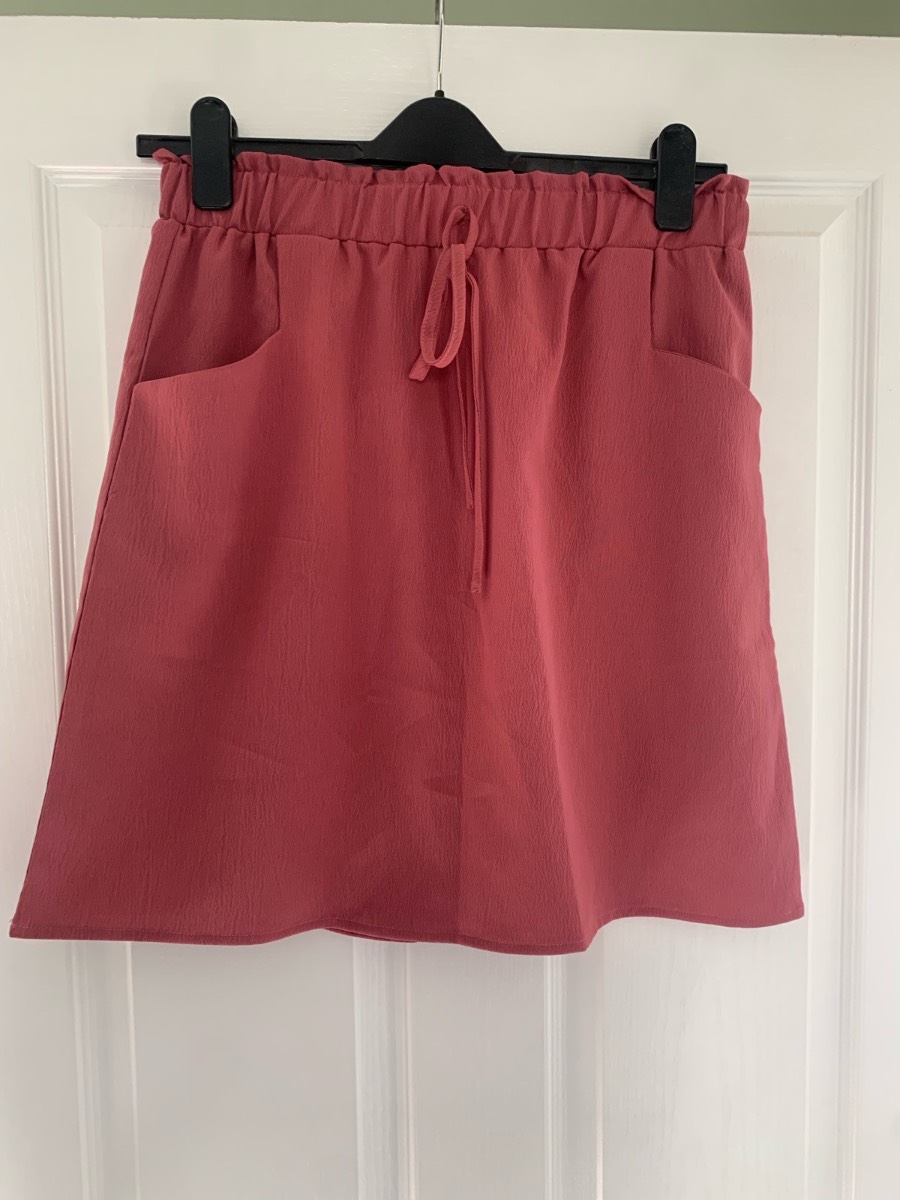 Pink skirt