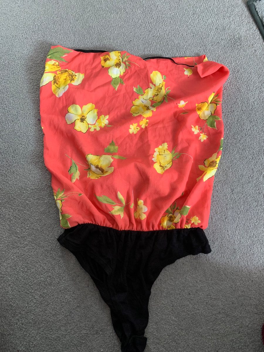 Boohoo sleeveless playsuit