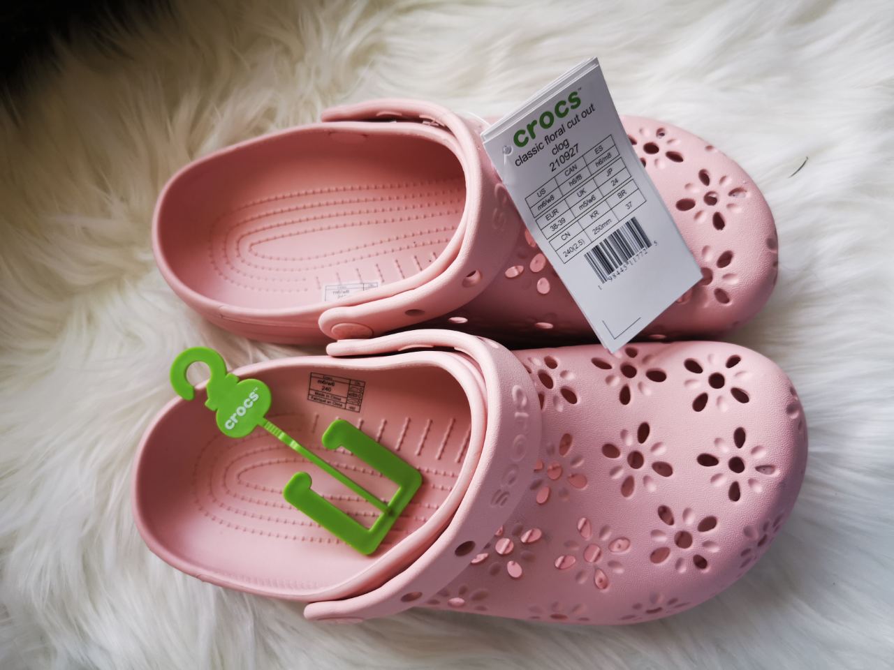 Crocs Floral Pink - Women's UK 6