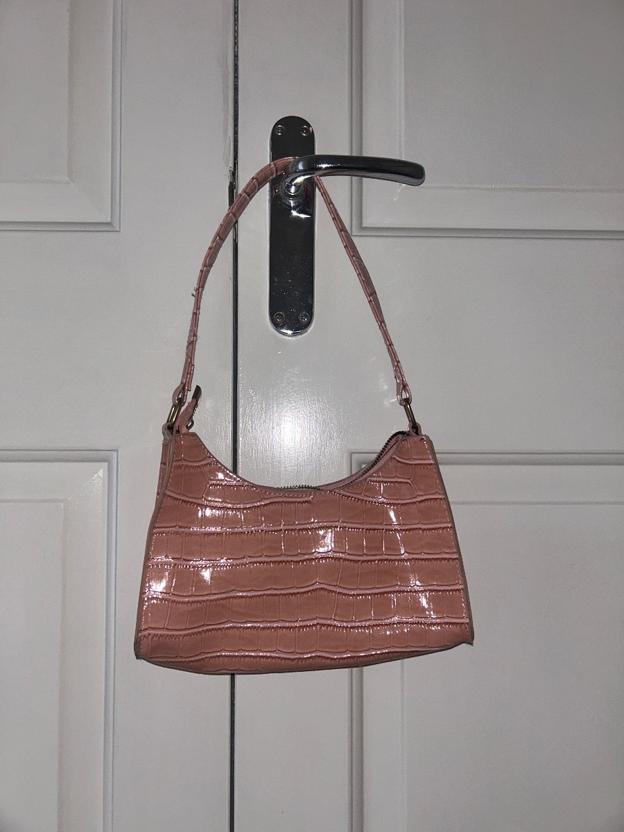 Pink shoulder bag