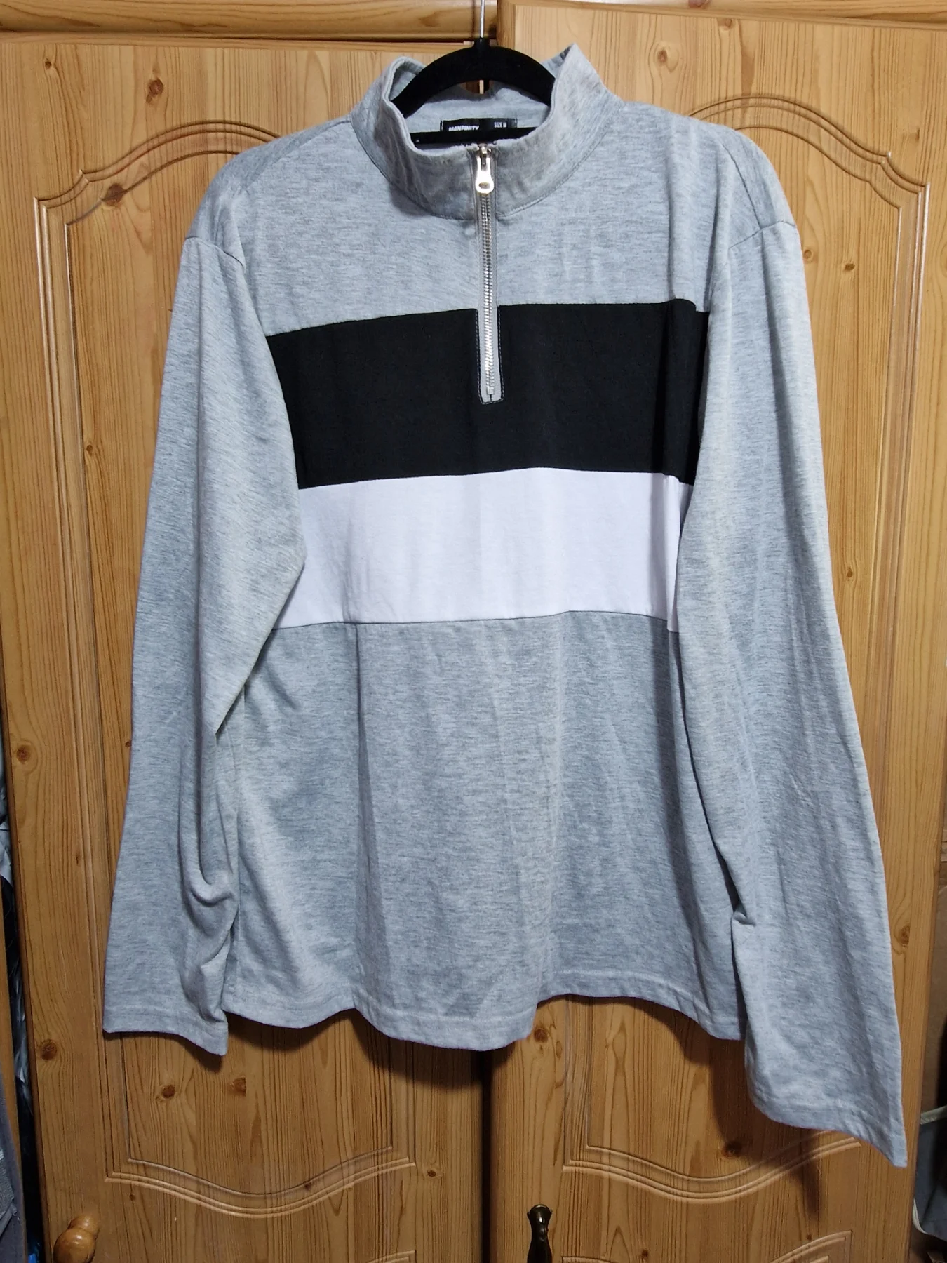 Men's Manfinity Long Sleeve Quarter-Zip Top