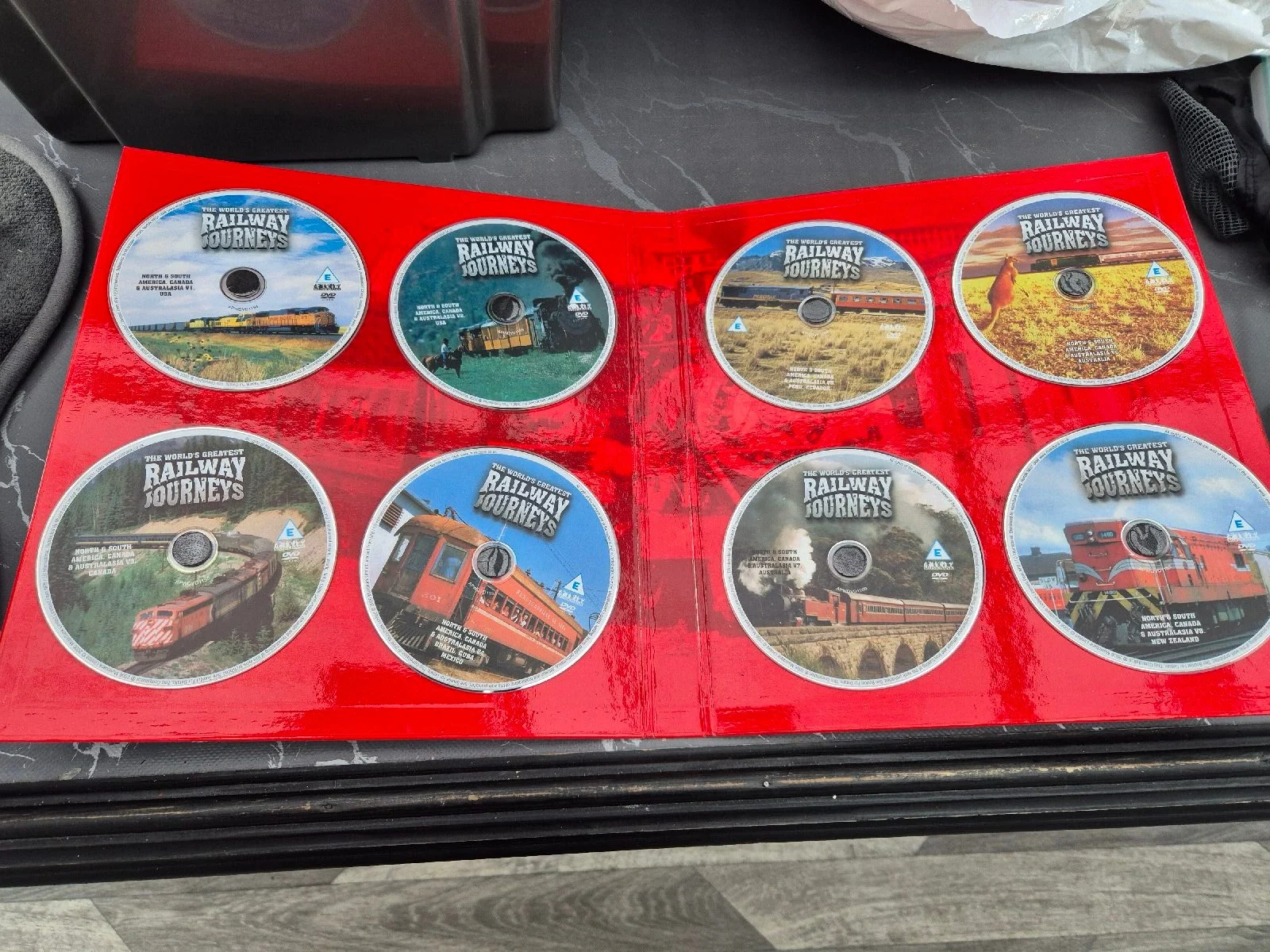 Railway Journeys 8 Dvd Set