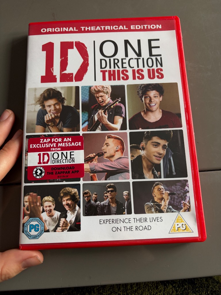 One direction This is Us DVD