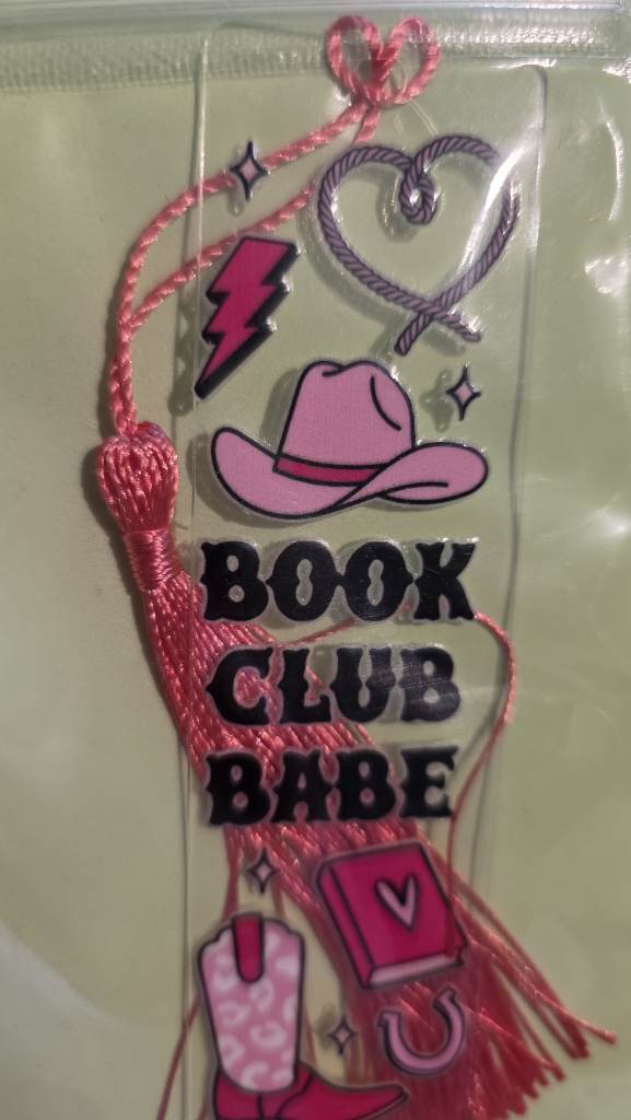 acrylic bookmark