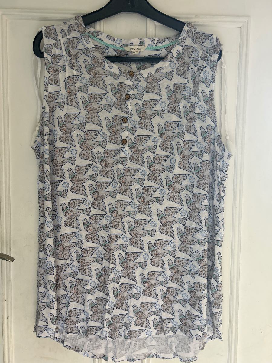 White Stuff Women’s Sleeveless Top Size 18