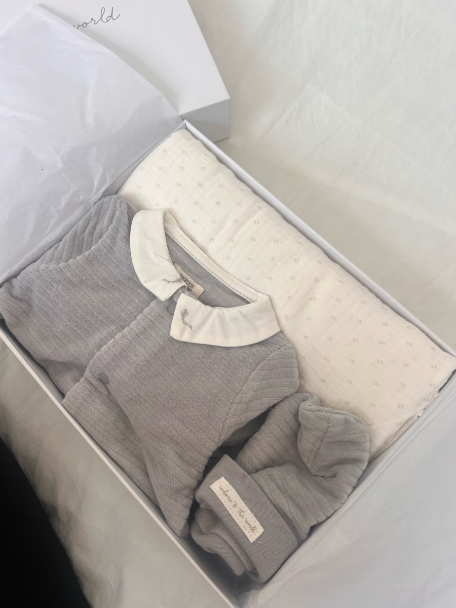 Luxury Neutral Baby Gift Set | Brand New In Presentation Box | Newborn 0-3Month