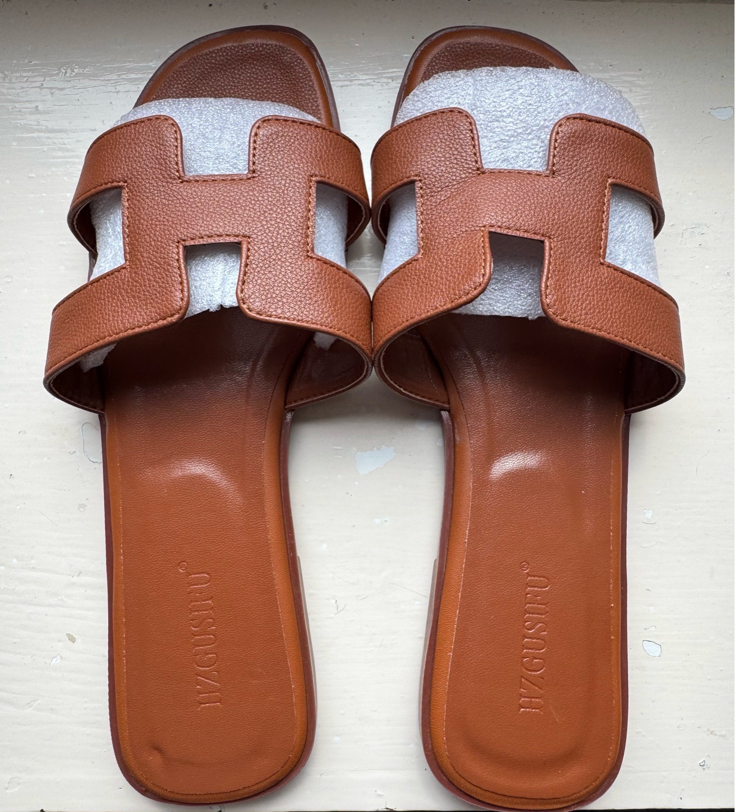 Brown sandals