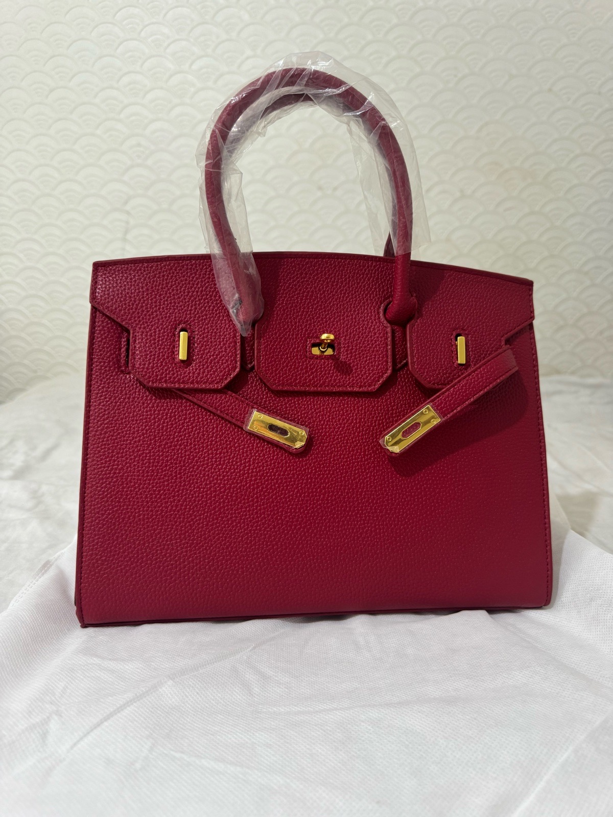Women Red handbag
