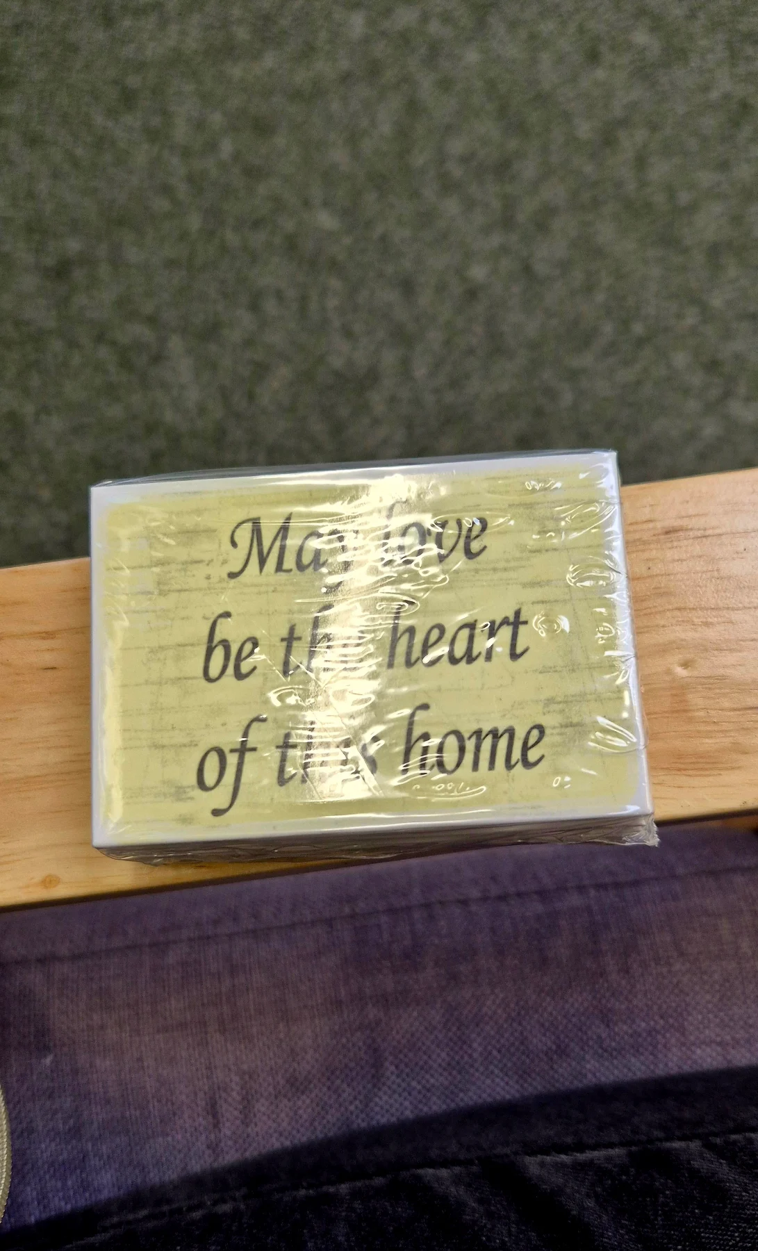 May love be the heart of this home fridge magnets pack of 6 new
