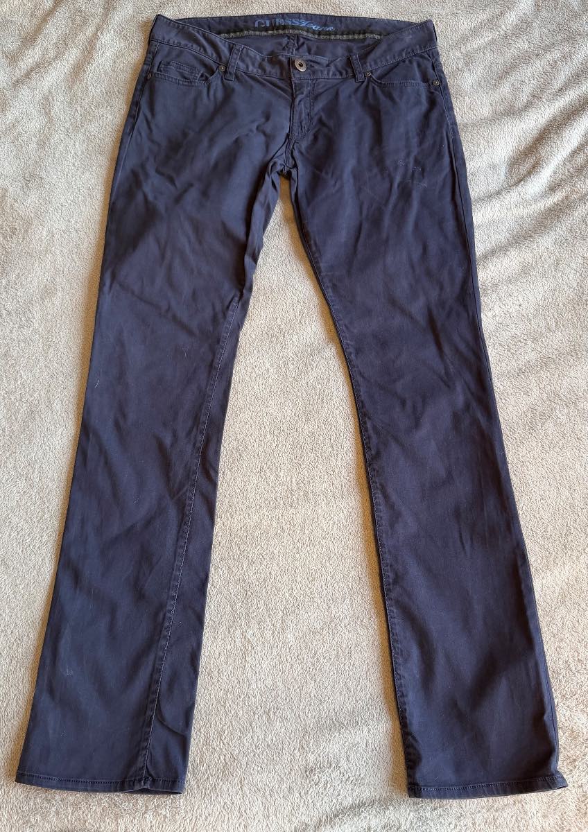 Guess Jeans Navy Stretch Slim Straight Jeans W32 L34 Men’s Designer