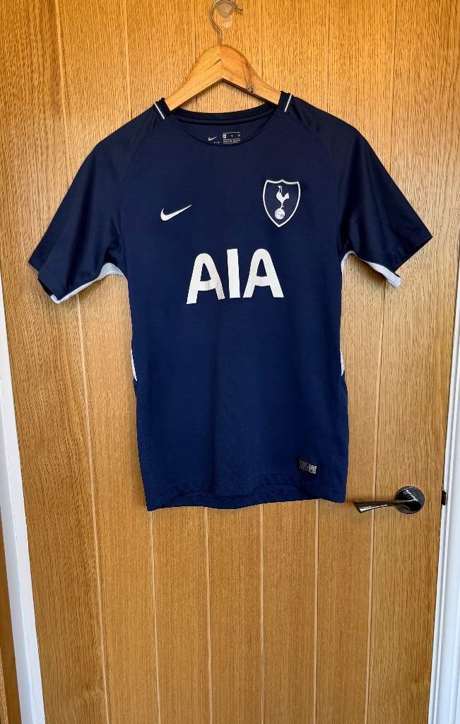 Nike Tottenham Hotspur Spurs Away Football Shirt 2017 Kids XL 13-15 Years Dri-FIT Navy