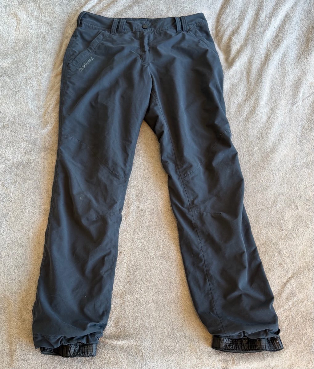 Schöffel Women’s Navy Insulated Ski Trousers UK 18 EU 46 Waterproof Snow Pants
