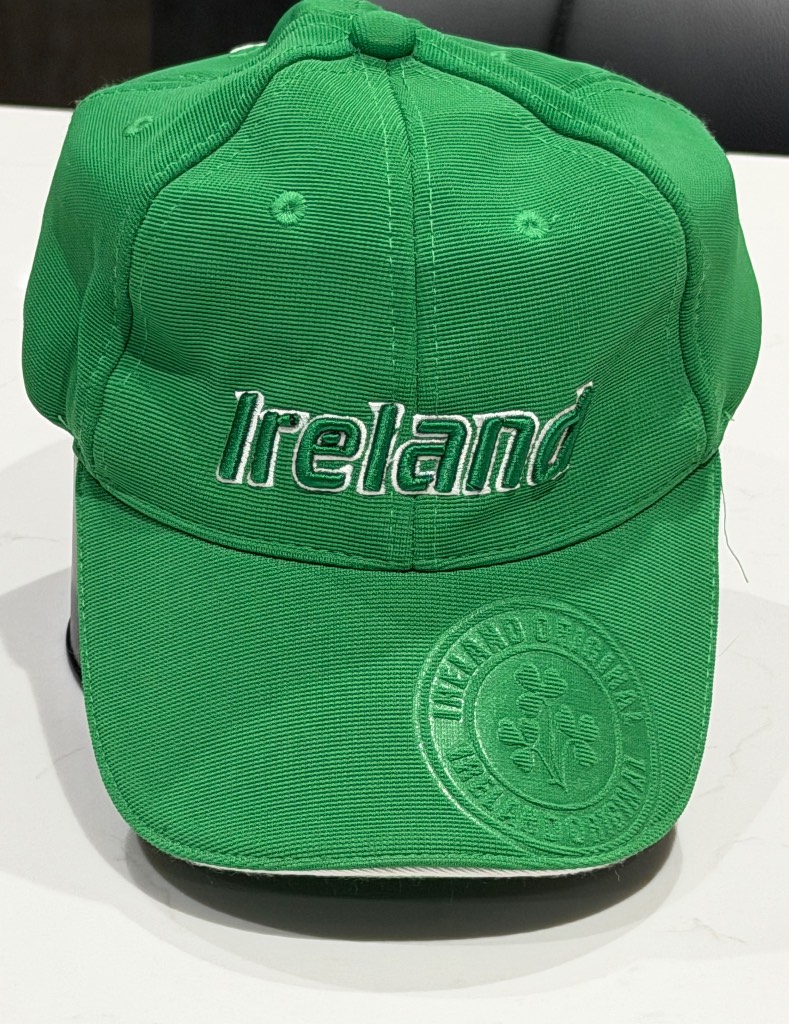 Ireland Rugby Green Cap Lansdowne Shamrock Hat Adjustable