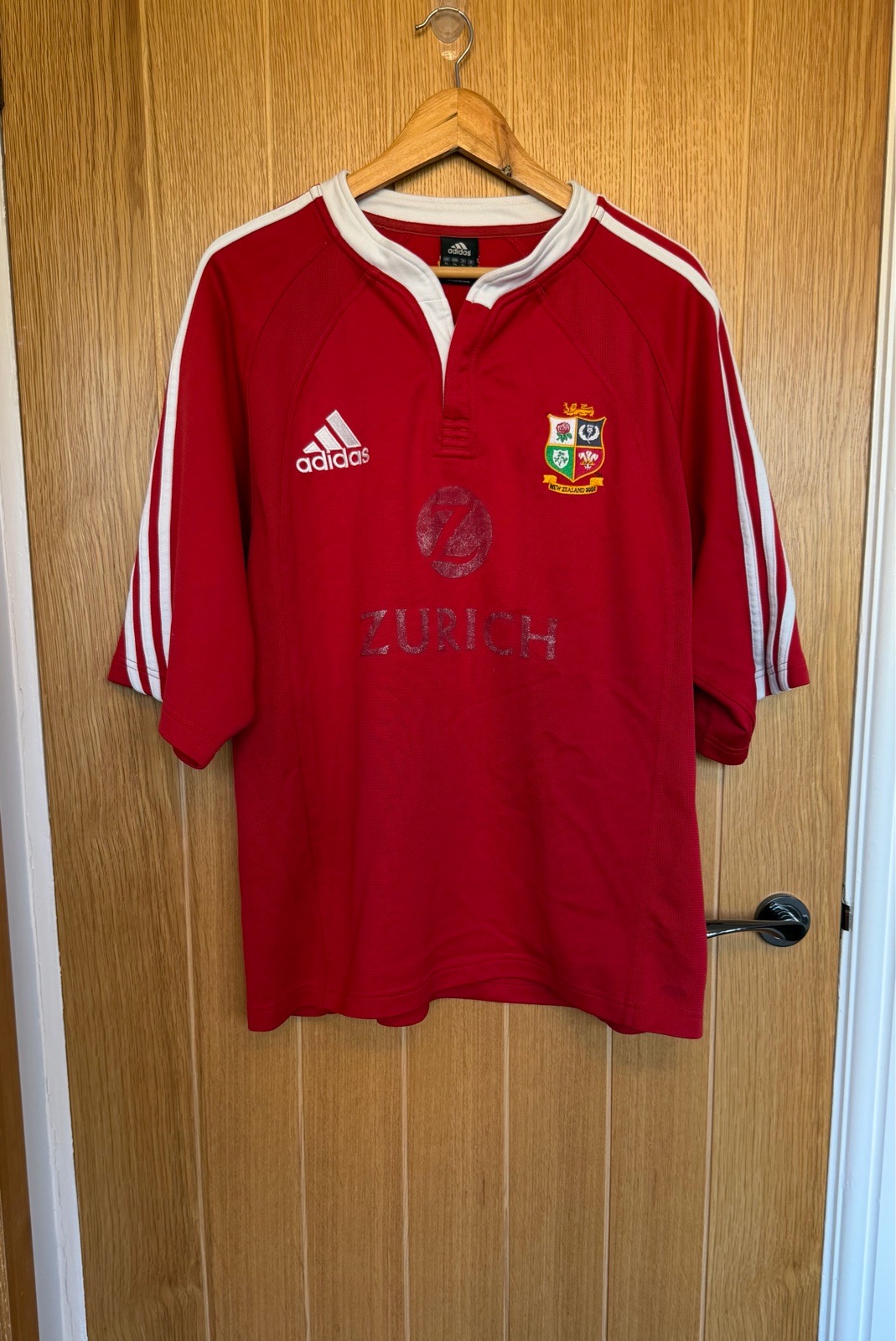 Vintage adidas British & Irish Lions 2005 New Zealand Rugby Shirt Men’s XL