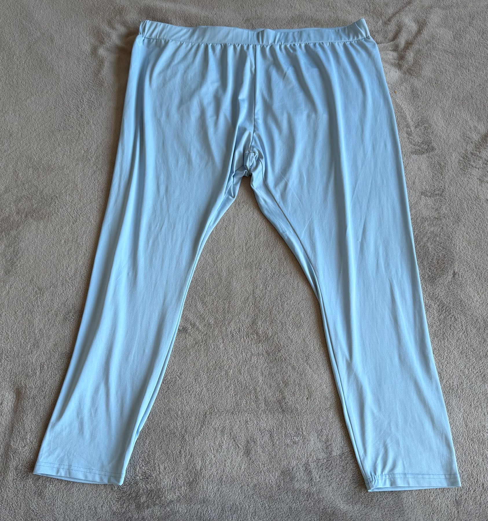 SHEIN Curve Women’s 4XL Light Blue Harem Trousers