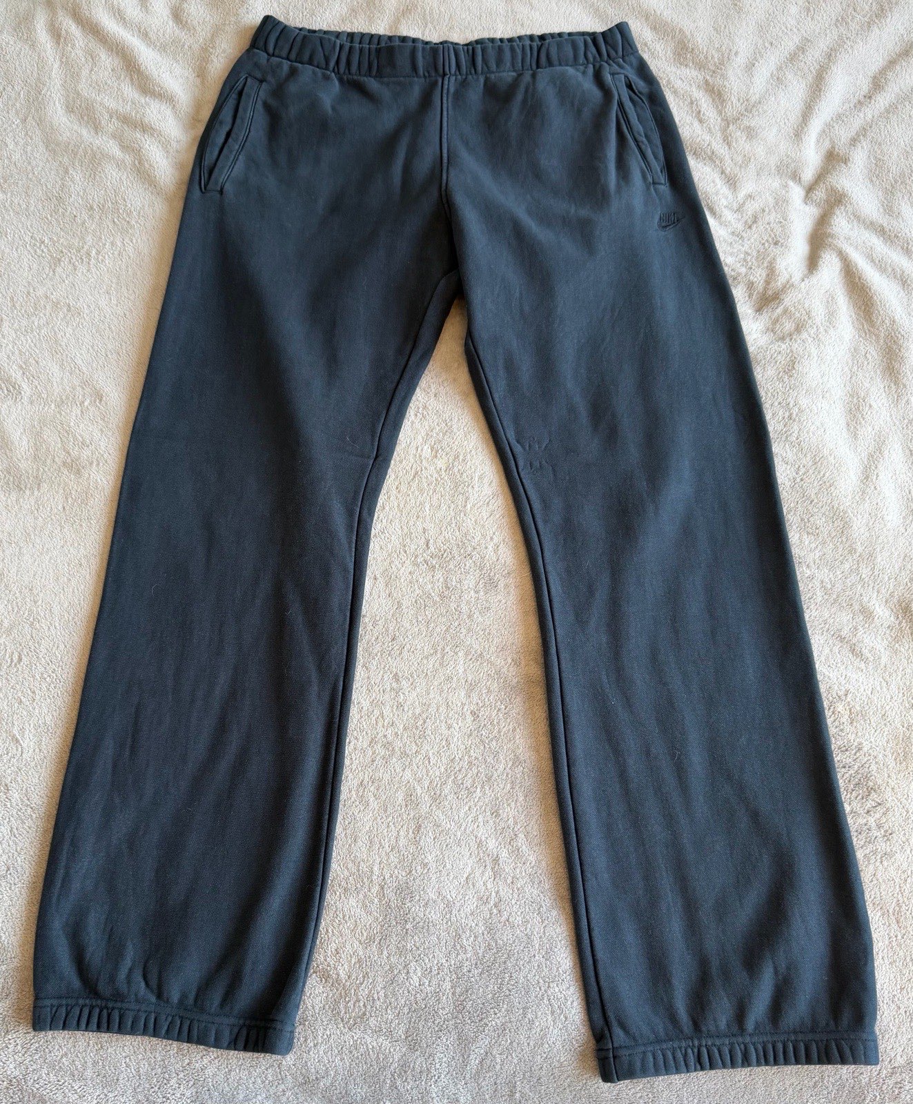 Nike Sportswear 2011 Black Organic Cotton Sweatpants Joggers Men’s XL