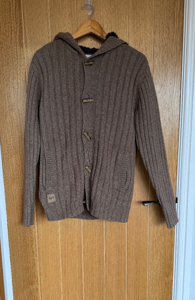 Rocha John Rocha Hooded Lambswool Cardigan