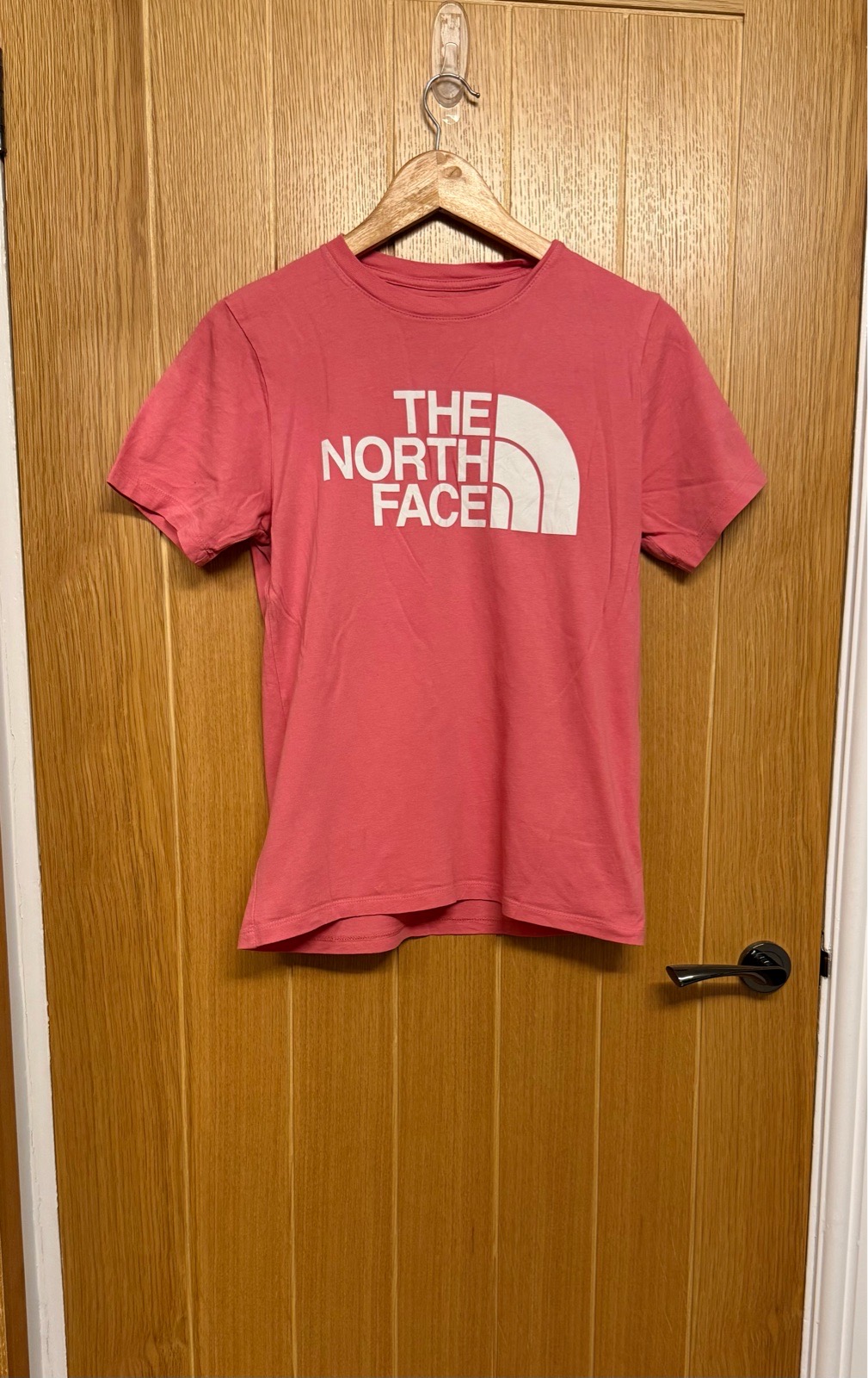 The North Face Women’s XS Pink Coral Half Dome Logo T-Shirt