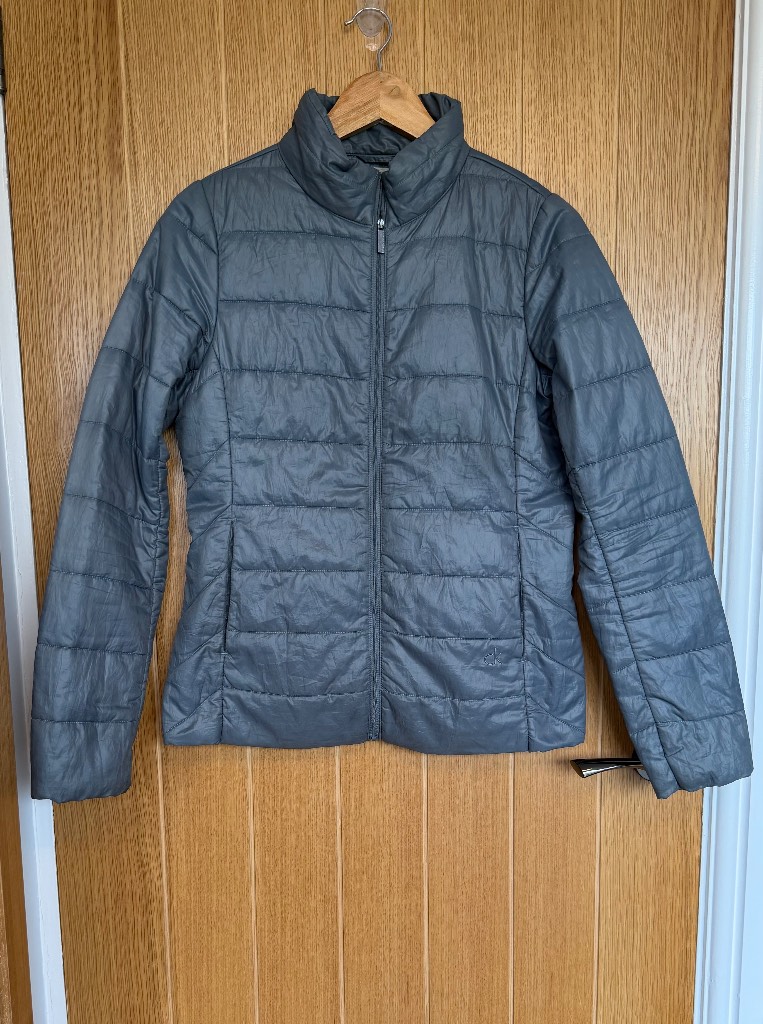 Calvin Klein Jeans Grey Lightweight Quilted Puffer Jacket Size S