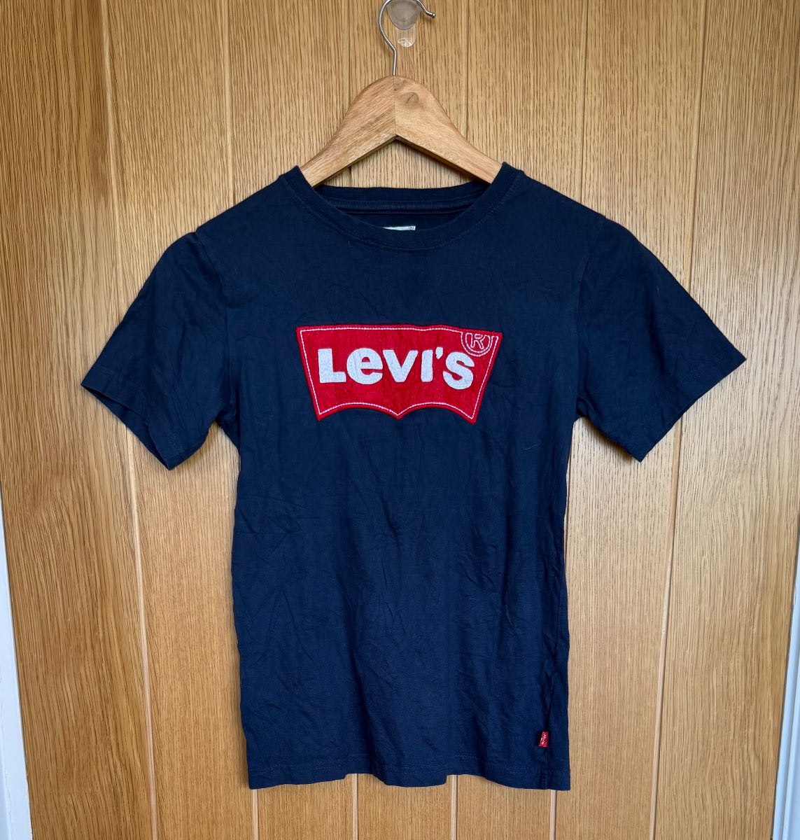 Levi’s Kids Batwing Logo T Shirt Navy Age 10-12 140-152cm