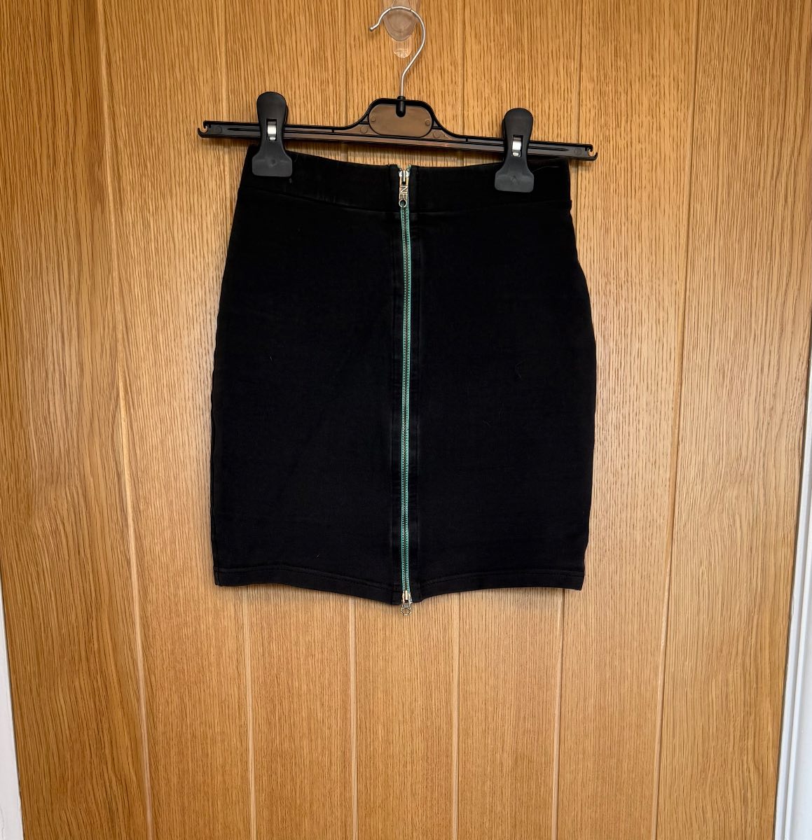 adidas NEO Label Black Full Zip Mini Skirt 2XS