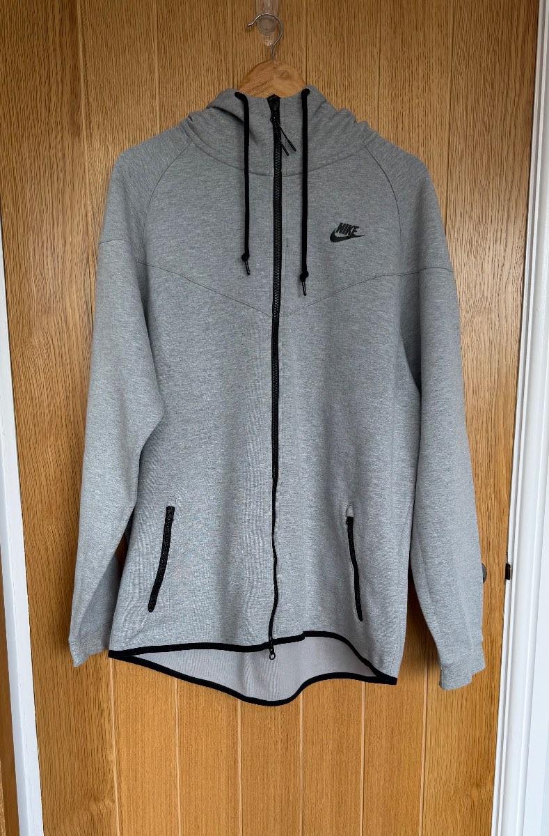 Nike Tech Fleece Grey Full Zip Hoodie Men’s XXL